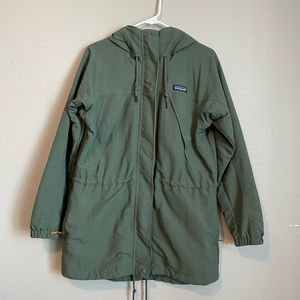 Patagonia Light Parka, Size: S, Color: Green